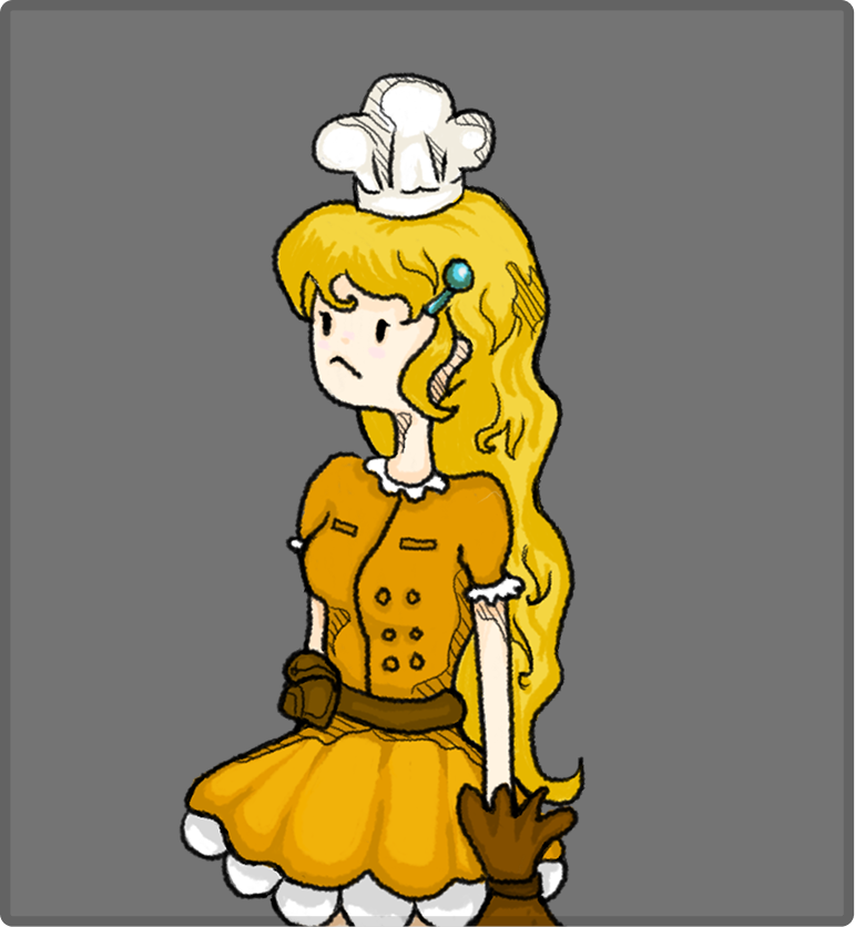 Tartufus character concept, style inspired by Adventure Time Tartufus character concept