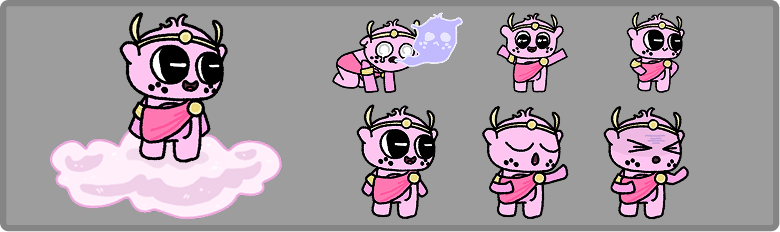 webgame sprites of Slinky Webgame sprites of Slinky